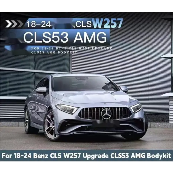 MERCEDES BENZ CLS W257 C257 UPGRADE BODYKIT TO CLS53 AMG W257 C257 AMG