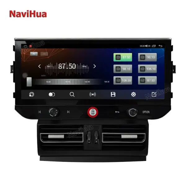 Navihua New Arrival 12.3Inch Android Car Radio GPS Navigation Auto Stereo Multimedia Player for Porsche Macan 2013-2017