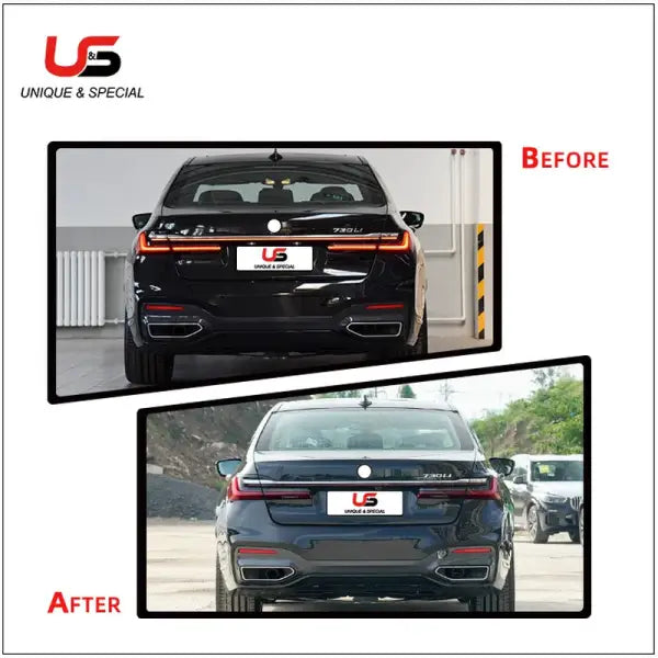 New Product PP 7 Series G11 G12 Upgrade into G12 M760 Style Bodykit with Front Rear Bumper Hood Side Skirt Headlamp Tail Lights