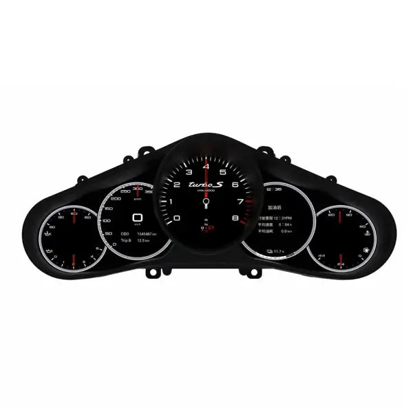 New Upgrade 12.3 Inch LCD Digital Cluster Instrument for Porsche Cayenne 2011-2016 Speedometer Dashboard Autoradio