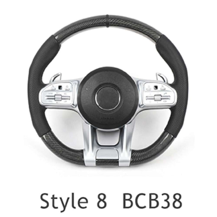 Car Craft Compatible With Mercedes A B C E S G V M Class Ml Gl Gla Glb Glc Gle Gls Slk G55 G63 G Wagon Eqs Upgraded Custom Amg Brabus Maybach Full Steering Wheel Style 8bcb38 CC-8126 - CAR CRAFT INDIA