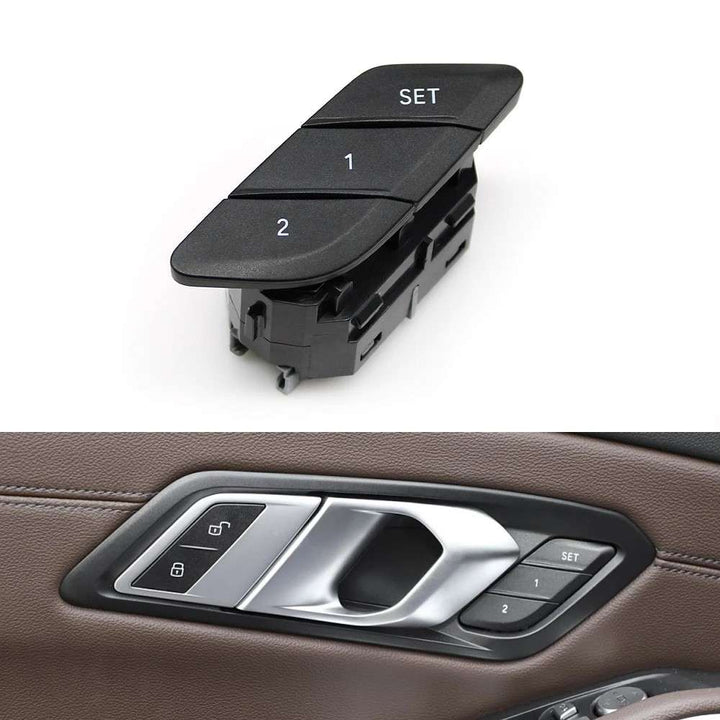 Car Craft Compatible With Bmw 1 Series F40 19-24 2 Series G42 F44 G87 20-25 3 Series G20 G28 G80 19-25 X3 X4 G01 G02 G08 18-23 Z4 G29 19-24 Seat Adjustment Memory Switch Button Assembly 61317937969 - CAR CRAFT INDIA