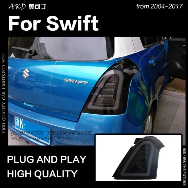 Car Styling for Suzuki Swift Tail Lights 2004-2017 Swift LED