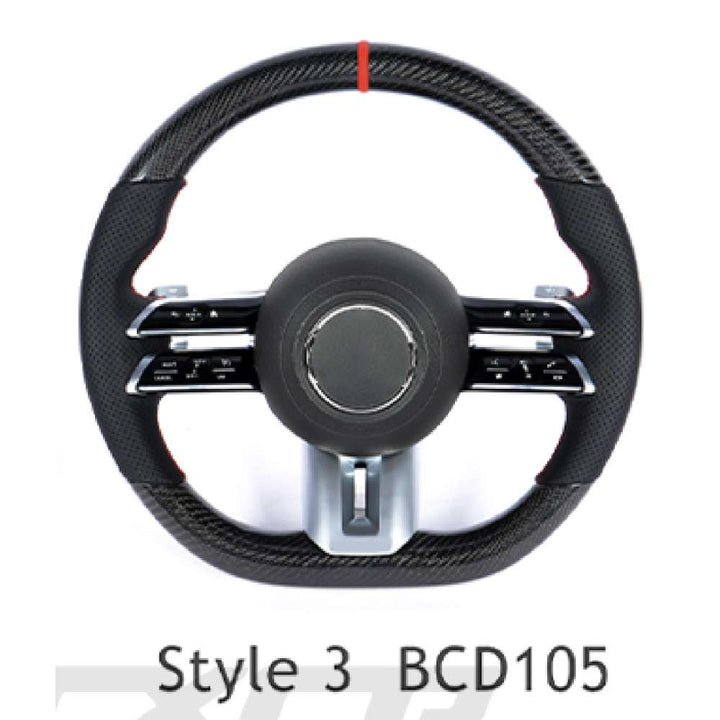 Car Craft Compatible With Mercedes A B C E S G V M Class Ml Gl Gla Glb Glc Gle Gls Slk G55 G63 G Wagon Eqs Upgraded Custom Amg Brabus Maybach Full Steering Wheel Style 3bcd105 CC-8141 - CAR CRAFT INDIA