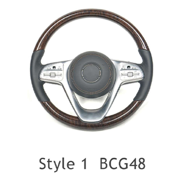 Car Craft Compatible With Mercedes A B C E S G V M Class Ml Gl Gla Glb Glc Gle Gls Slk G55 G63 G Wagon Eqs Upgraded Custom Amg Brabus Maybach Full Steering Wheel Style 1bcg48 CC-8157 - CAR CRAFT INDIA