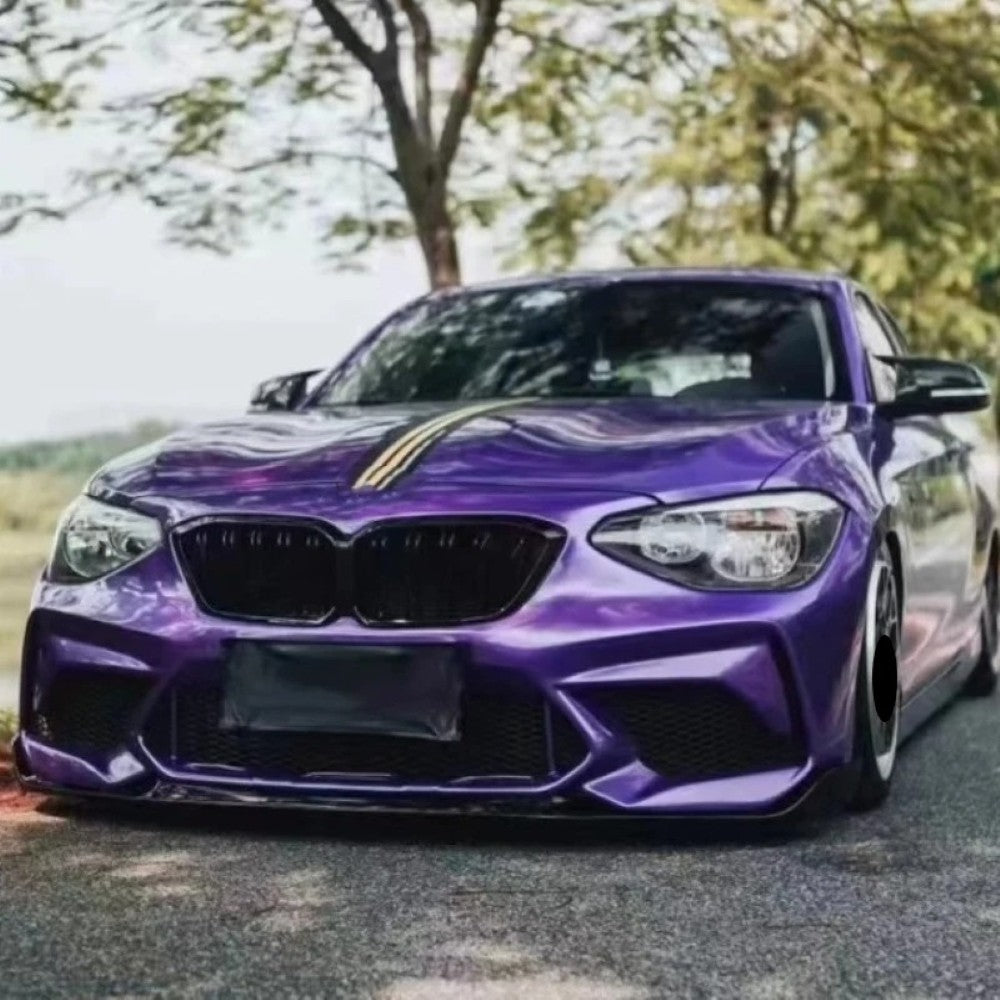 Car Craft Compatible With Bmw 1 Series F20 2012-2014 Front Bumper Upgrade Convert To F20 M2c Bumper Gril Bodykit