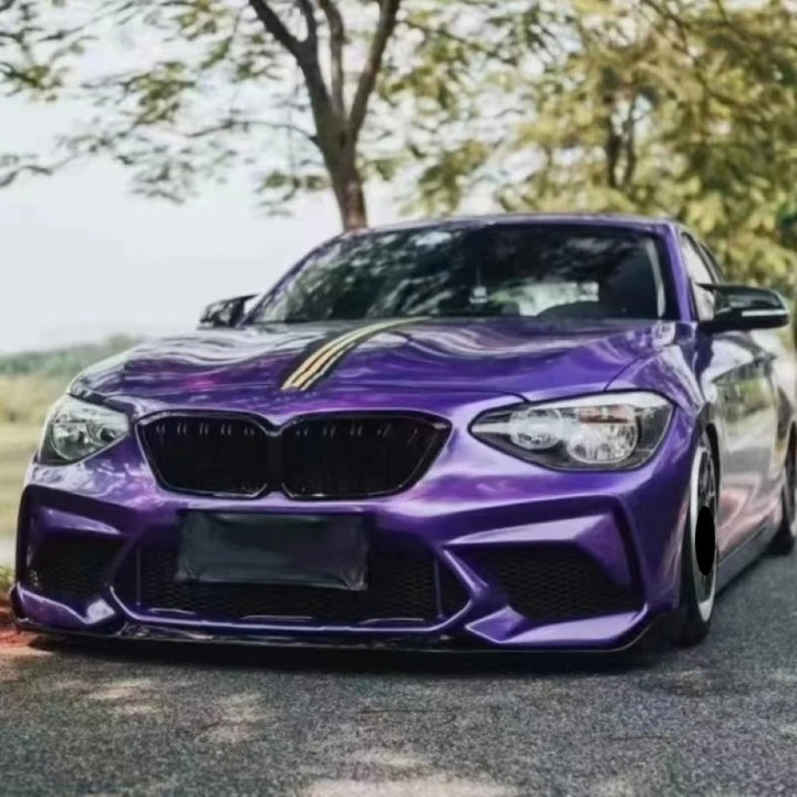 Car Craft Compatible With Bmw 1 Series F20 2012-2014 Front Bumper Upgrade Convert To F20 M2c Bumper Gril Bodykit