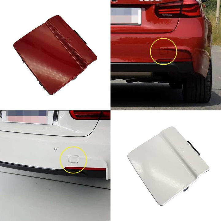 Car Craft Compatible With Bmw 3 Series F30 F80 2012-2019 M Sport M Tech M3 M4 Rear Bumper Tow Hook Towing Tochan Trailer Cover 51128056615 Gc CC-7986 - CAR CRAFT INDIA