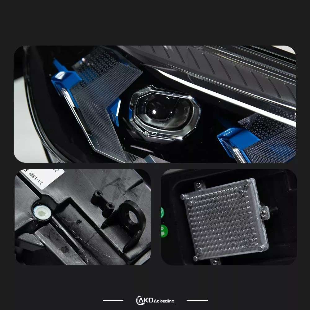 Car Craft Compatible With Bmw X5 F15 2014-2019 Car Front Upgraded Head Light Lamp Xenon Headlight Retrofit Upgrade Modified Led Drl Hid G05 Style CC-8461 - CAR CRAFT INDIA