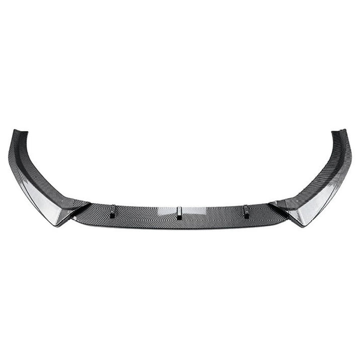 Car Craft Compatible With Audi A3 8v Facelift S Line 2017-2020 Front Bumper Lip Skirt Splitter Spoiler Zst-985 Carbon Fiber Look