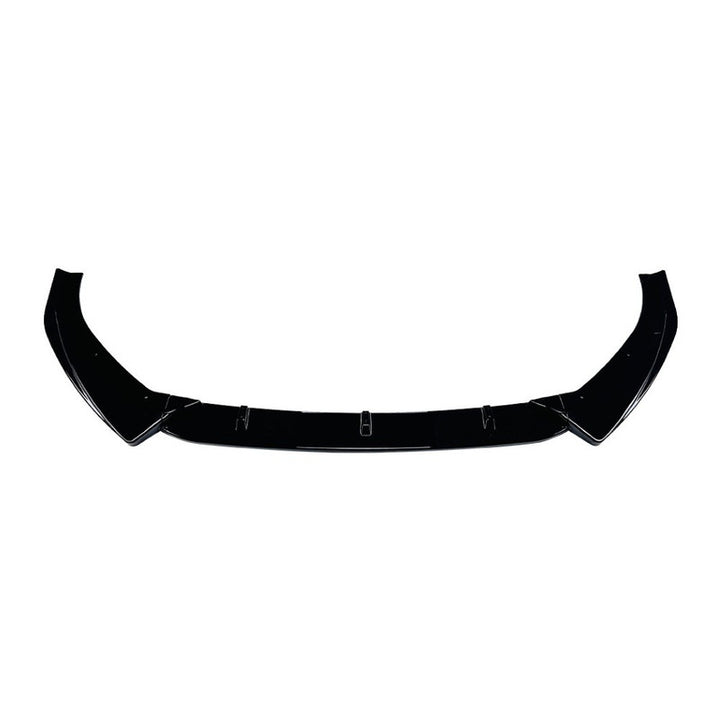 Car Craft Compatible With Audi A3 8v Facelift S Line 2017-2020 Front Bumper Lip Skirt Splitter Spoiler Zst-985 Glossy Black