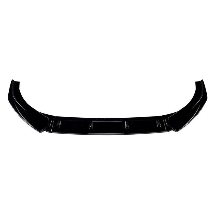 Car Craft Compatible With Audi A3 2013-2016 S3 Front Bumper Lip Splitter Diffuser Skirst Flag Canard Glossy Black Zst-718 Gb