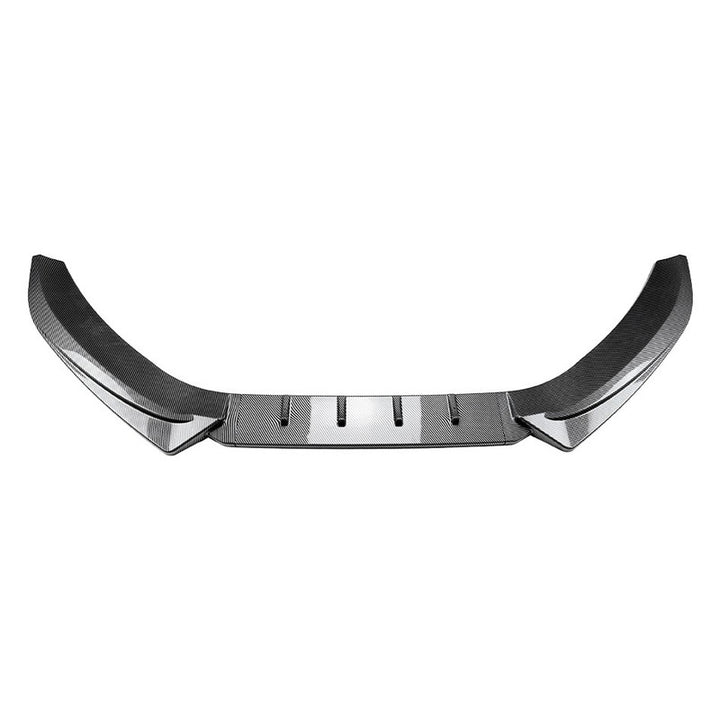 Car Craft Compatible With Audi A4 S4 B8.5 2013-2016 S Line Front Bumper Lip Skirt Splitter Spoiler Zst-1007 Carbon Fiber Look