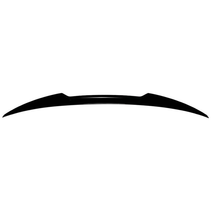 Car Craft Compatible With Audi A4 S4 B9 2017-2024 Rear Trunk Boot Roof Wing Lip Spoiler Splitter Skirts Zst-924 Glossy Black
