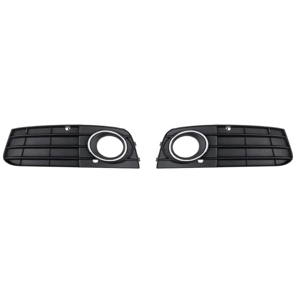 Car Craft Compatible With Audi A4l A4 B8 2009-2012 Car Front Bumper Fog Lights Lamp Cover Grill Grille