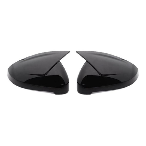 Car Craft Compatible With Audi A4 A5 B9 S4 Rs4 S5 Rs5 2017 -2020 Side Rear View Case Door Wing Cap Shell Housing Mirror Covers Glossy Black