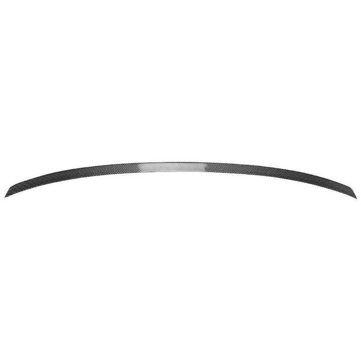 Car Craft Compatible With Audi A4 B9 2017-2024 Rear Trunk Boot Roof Wing Lip Spoiler Splitter Skirts Zst-927 Carbon Fiber Look