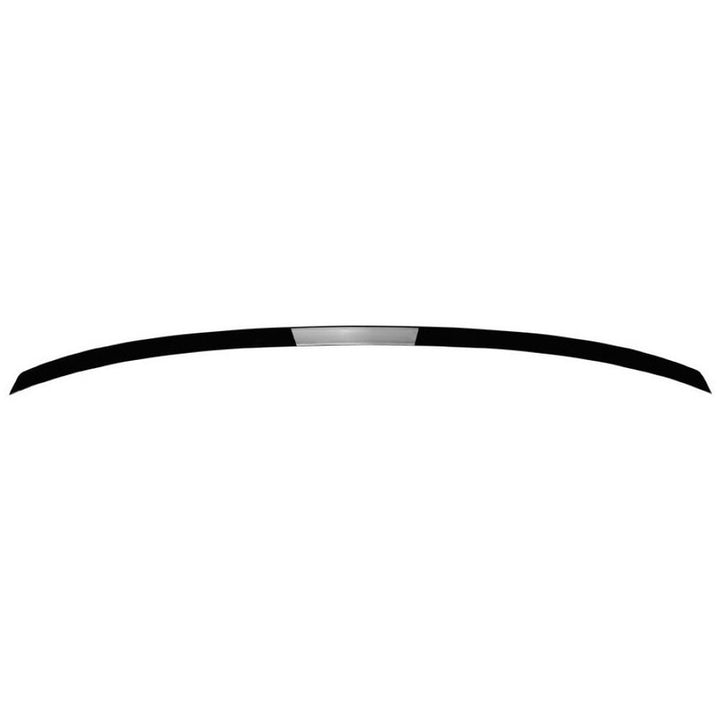Car Craft Compatible With Audi A4 B9 2017-2024 Rear Trunk Boot Roof Wing Lip Spoiler Splitter Skirts Zst-927 Glossy Black