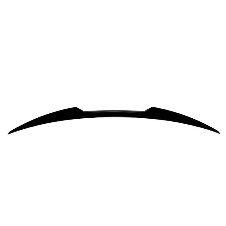 Car Craft Compatible With Audi A4 S4 B8 2009-2016 Rear Trunk Boot Roof Wing Lip Spoiler Splitter Skirts Zst-910 Glossy Black