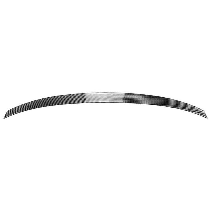 Car Craft Compatible With Audi A5 F5 Sportback Four-door 2017-2024 Rear Trunk Boot Roof Wing Lip Spoiler Splitter Skirts Sportsback Style Zst-889 Carbon Fiber Look