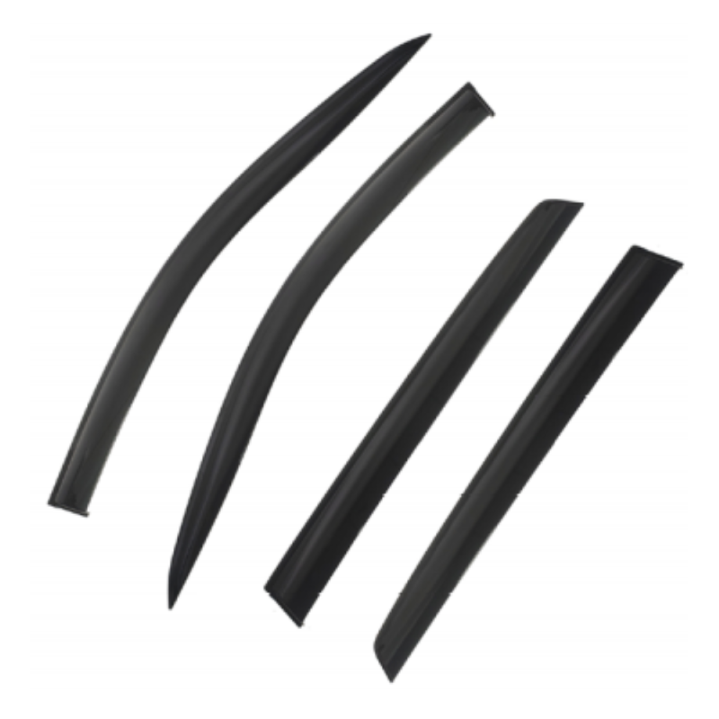 Car Craft Compatible With Honda Brv 2022+ Rain Shine Side Window Wind Deflectors Rain Sun Guard Door Visor Doorvisor Deflector Visor Shades Ventvisor Strip CC-7643 - CAR CRAFT INDIA