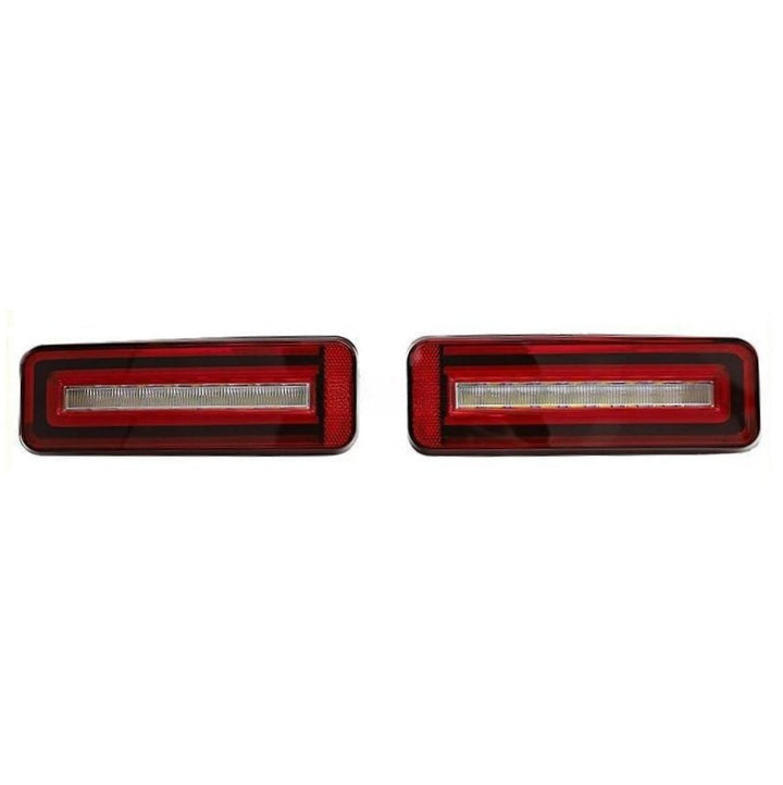 Car Craft Compatible With Range Land Rover Defender 90 110 130 L663 Lr129997 2020+ Rear Led Bumper Light Reflector Tail Brake Stop Lamp Turn Signal Light Red - CAR CRAFT INDIA