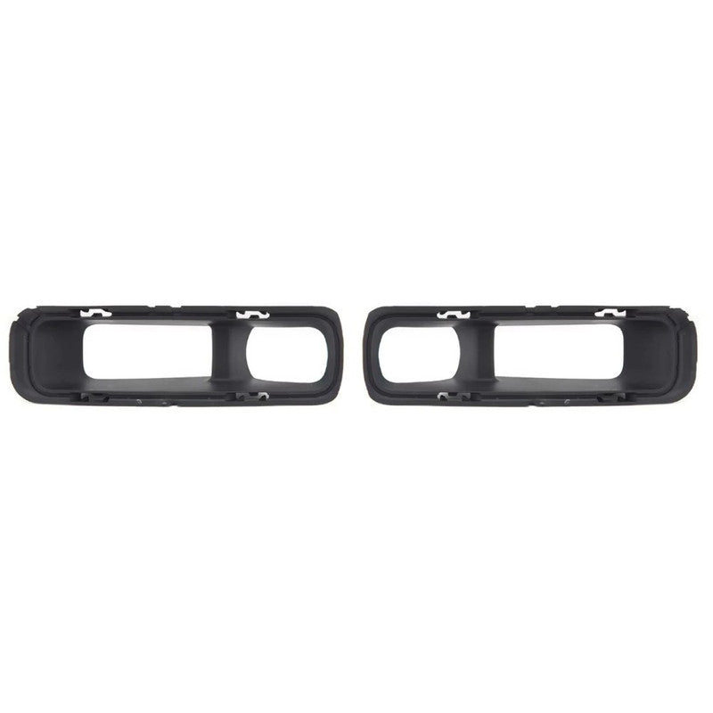 Car Craft Compatible With Range Land Rover Defender 90/110 L663 Lr129997 2020+ Front Bumper Fog Lamp Light Grill Cover Frame Trim Bracket - CAR CRAFT INDIA