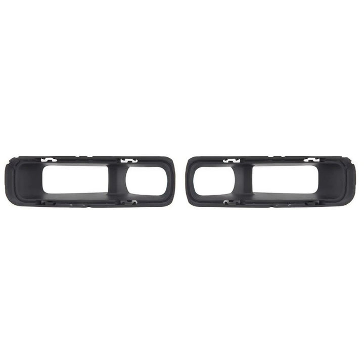 Car Craft Compatible With Range Land Rover Defender 90/110 L663 Lr129997 2020+ Front Bumper Fog Lamp Light Grill Cover Frame Trim Bracket - CAR CRAFT INDIA