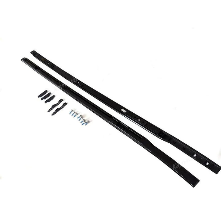 Car Craft Compatible With Range Land Rover Defender 90 L663 Lr129997 2020+ Roof Rail Bars Luggage Rack Carrier Bar 2 Door 90 - CAR CRAFT INDIA
