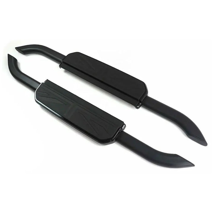 Car Craft Compatible With Range Land Rover Defender 90 L663 Lr129997 2020+ Non-slip Fixed Side Step Running Board Uk Flag 2 Door - CAR CRAFT INDIA