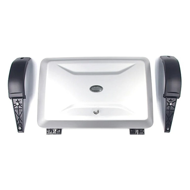 Car Craft Compatible With Range Land Rover Defender 90 110 L663 Lr129997 2020+ Side Window Schoolbag External Hanging Device Luggage Storage Box Toolbox Small Schoolbag White - CAR CRAFT INDIA
