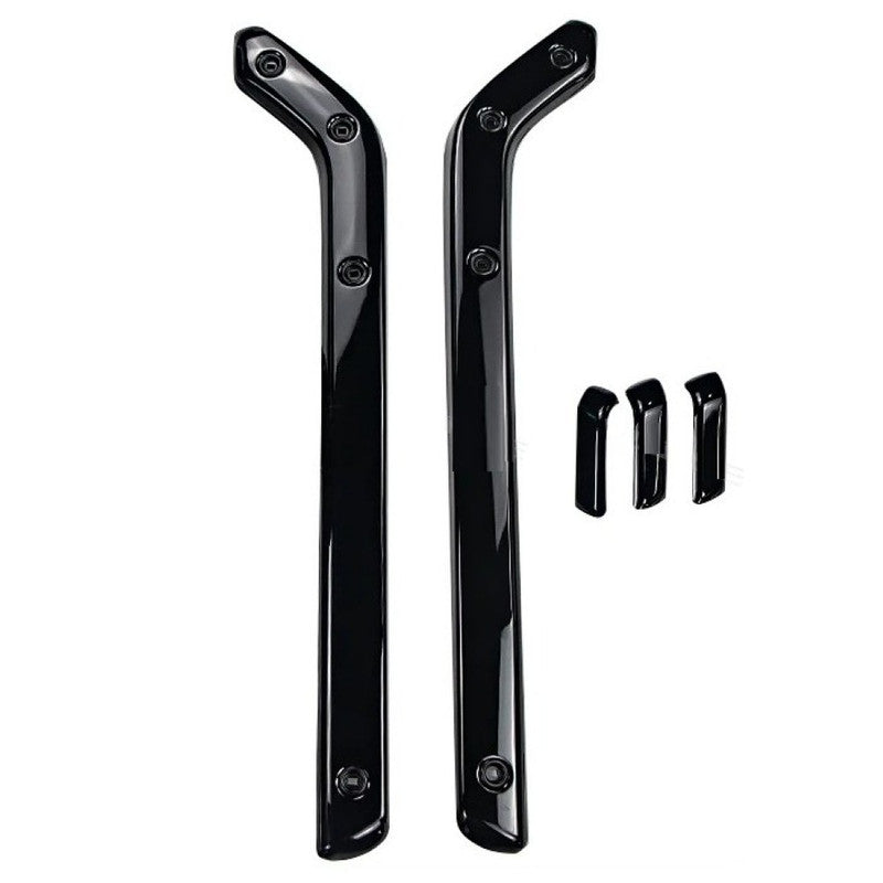 Car Craft Compatible With Range Land Rover Defender 90 110 L663 Lr129997 2020+ Car Interior Trim Set Center Console Aremest Panel Side Trim Strips Glossy Black - CAR CRAFT INDIA