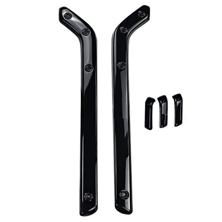 Car Craft Compatible With Range Land Rover Defender 90 110 L663 Lr129997 2020+ Car Interior Trim Set Center Console Aremest Panel Side Trim Strips Glossy Black - CAR CRAFT INDIA