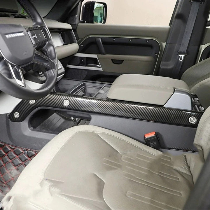 Car Craft Compatible With Range Land Rover Defender 90 110 L663 Lr129997 2020+ Car Interior Trim Set Center Console Aremest Panel Side Trim Strips Carbon Fiber - CAR CRAFT INDIA