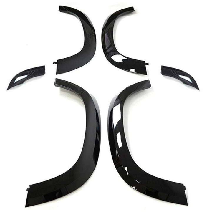 Car Craft Compatible With Range Land Rover Defender 110 L663 Lr129997 2020+ Wide Style Body Kit Upgrade Wheel Arches Extension Trims 4 Door 110 Glossy Black - CAR CRAFT INDIA