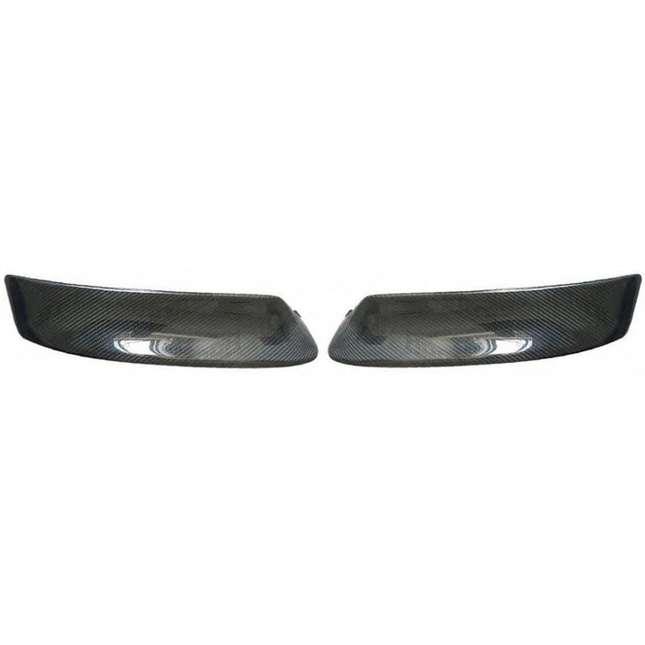 Car Craft Compatible With Bmw 3 Series E46 1999-2005 Front Bumper Splitter Skirst Trim Lip Real Carbon Fiber CC-8549