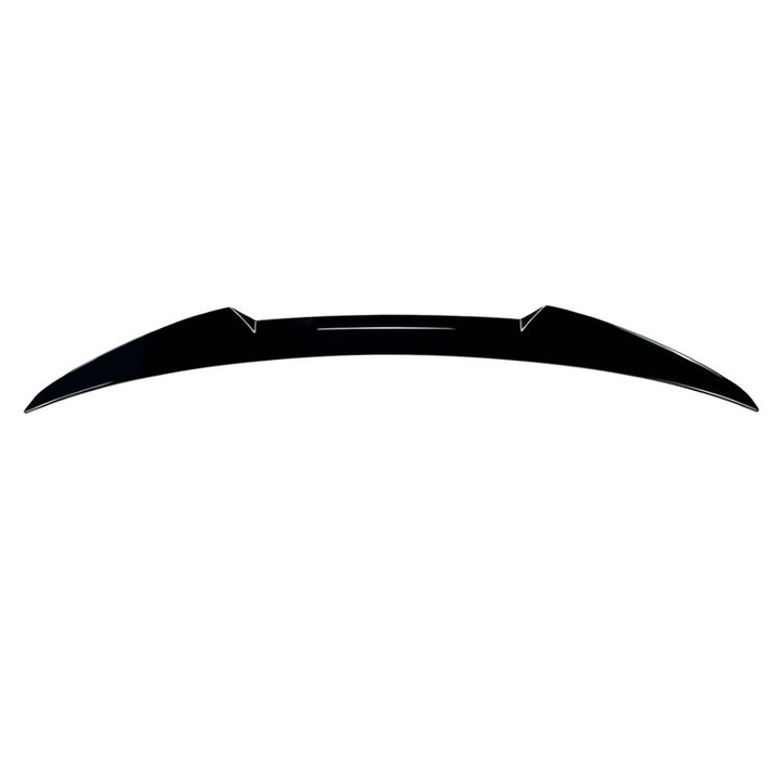 Car Craft Compatible With Bmw 5 Series E60 2004-2010 Rear Trunk Boot Roof Wing Lip Spoiler Splitter Skirts M4 Style Zst-928 Gb Glossy Black