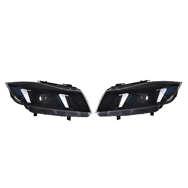 Car Craft Compatible With Bmw 3 Series E90 2008-2012 Car Front Upgraded Head Light Lamp Xenon Headlight Retrofit Upgrade Modified Led Drl Hid Laser Style For Xenon Car - CAR CRAFT INDIA