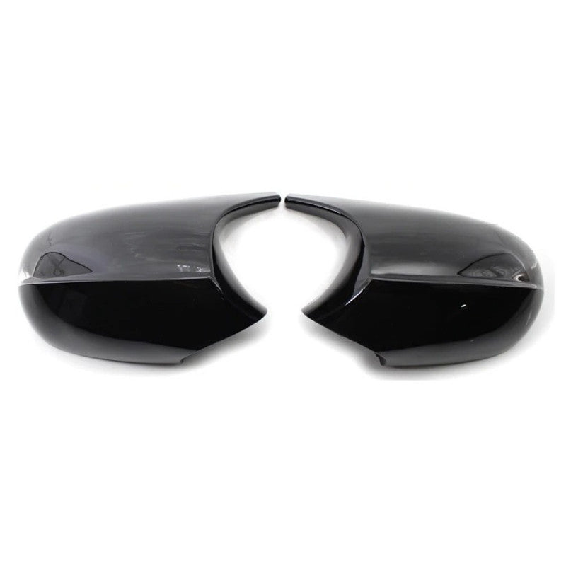 Car Craft Compatible With Bmw 1 Series E87 81 82 2004-2009 3 Series E90 E91 E92 E93 2005-2007 M3 M4 M5 M6 M7 Side Rear View Case Door Wing Cap Shell Housing Mirror Covers Glossy Black