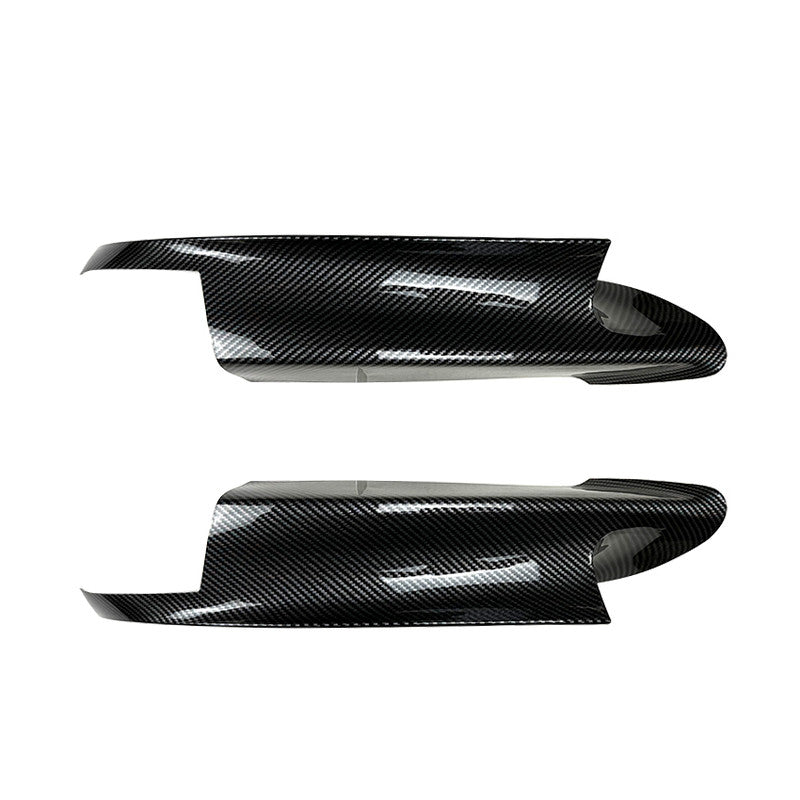 Car Craft Compatible With Bmw 3 Series E90 E91 E92 2007-2011 M Sports Front Bumper Lip Splitter Skirts Canard Carbon Fiber Look Zst- 477 Cf - CAR CRAFT INDIA