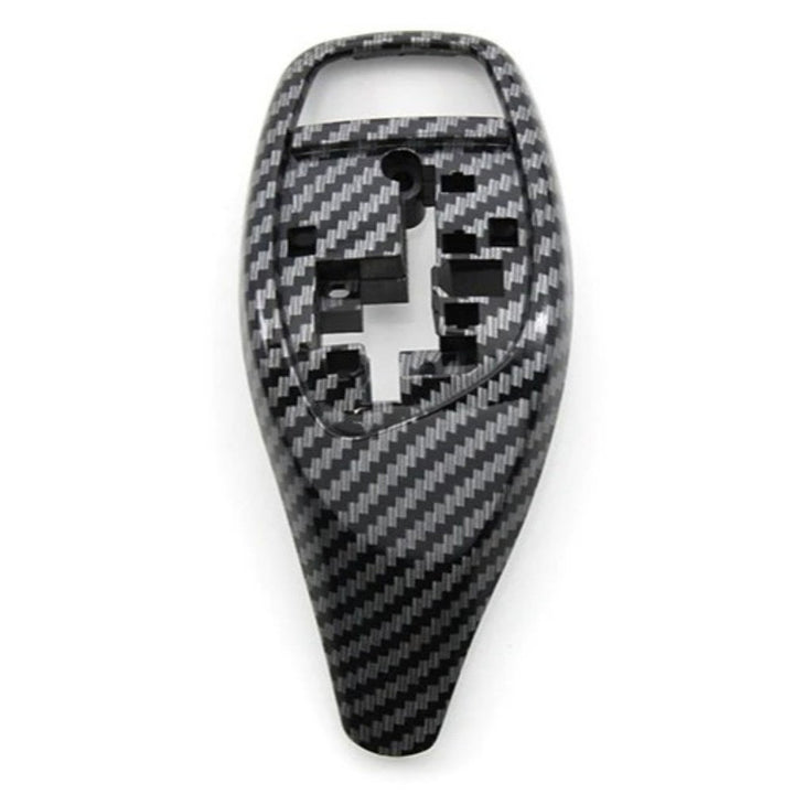 Car Craft Compatible With Bmw 1 2 3 4 5 6 7 Series F20 F22 F30 F34 14-18 F32 14-18 F10 F07 F12 F06 13-17 F01 F02 09-15 X3 X4 F25 F26 13-16 Gear Shift Knob Trim Cover 61319252141-a3-2 Carbon Fiber CC-7829 - CAR CRAFT INDIA