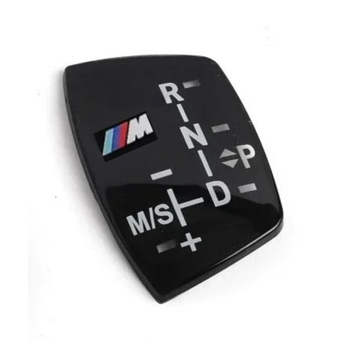 Car Craft Compatible With Bmw 1 2 3 4 5 6 7 Series F20 F30 F34 Gt 2013-2018 F34 F10 Gt F06 F12 F01 F02 X3 F25 X4 F26 X5 X6 F15 F16 Gear Lever Knob Cover Sticker Trim With M Sport Logo 61319252141-b2 CC-7806 - CAR CRAFT INDIA