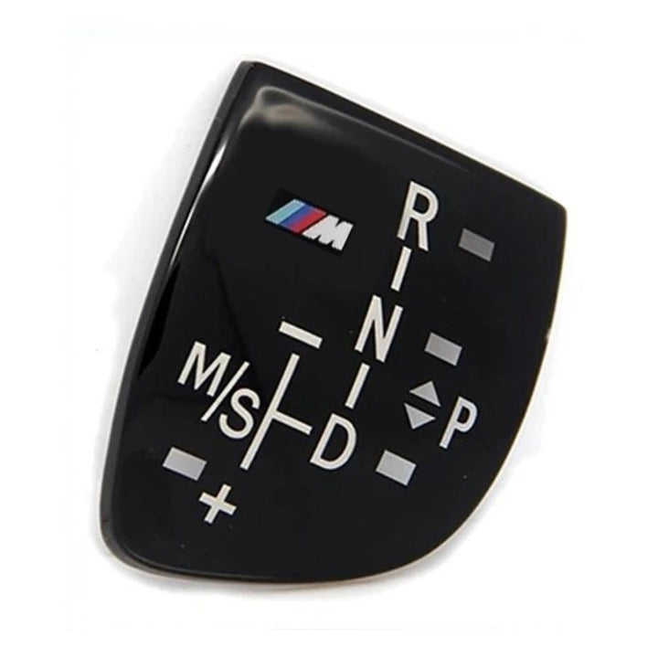 Car Craft Compatible With Bmw 1 2 3 4 5 6 7 Series F20 F30 F34 Gt 2013-2018 F34 F10 Gt F06 F12 F01 F02 X3 F25 X4 F26 X5 X6 F15 F16 Gear Lever Knob Cover Sticker Trim With M Sport Logo 61319252141-a2 CC-7808 - CAR CRAFT INDIA