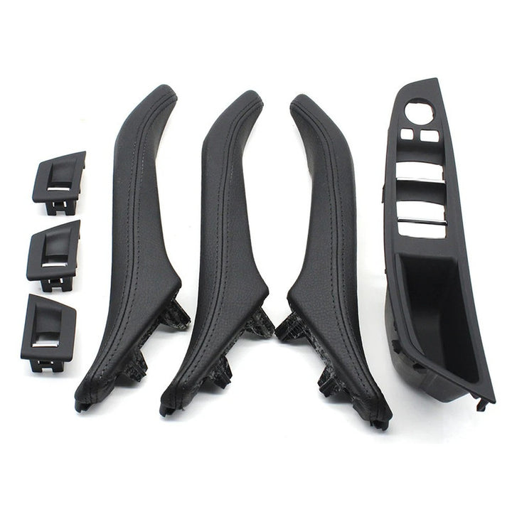Car Craft Compatible With Bmw 5 Series F10 2010-2017 Car Interior Door Armrest Inside Pull Handle Full Set Black 225874 225847l 225848r 225889l 225890r Rhd Model A CC-7861 - CAR CRAFT INDIA
