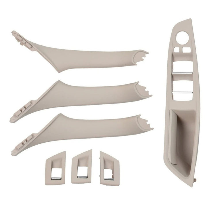 Car Craft Compatible With Bmw 5 Series F10 2010-2017 Car Interior Door Armrest Inside Pull Handle Inner Full Set Oyester 25880 225863l 225864r 225895l 225896r In Rhd Model A CC-7871 - CAR CRAFT INDIA