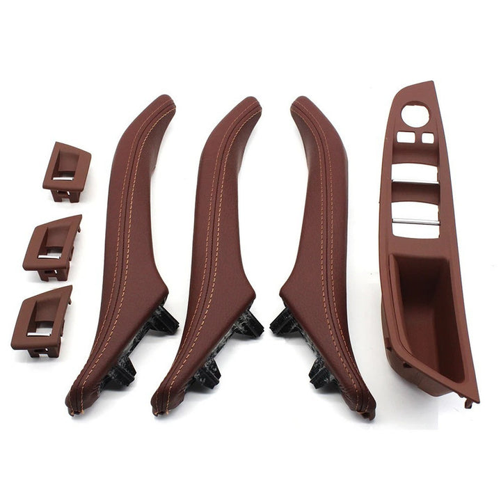 Car Craft Compatible With Bmw 5 Series F10 2010-2017 Car Interior Door Armrest Inside Pull Handle Full Set Red Brown 61934 225859l 225860r 261954l 261957r Rb Rhd Model A CC-7864 - CAR CRAFT INDIA