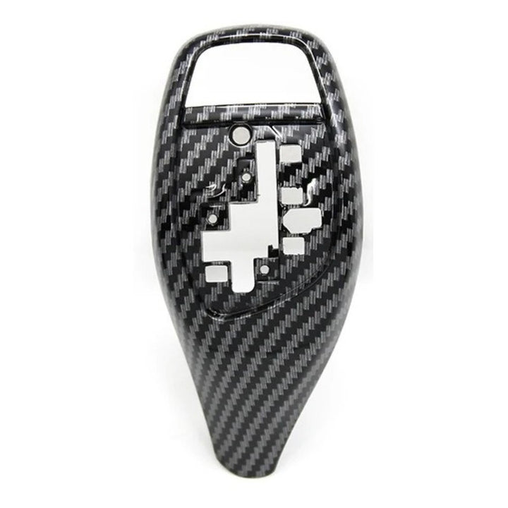 Car Craft Compatible With Bmw X5 X6 Series F15 F16 2014-2018 Car Gear Shifter Leaver Knob Shift Lever Cover Replacement 61319346827-b-2 Model B Carbon Fiber M Sport CC-7817 - CAR CRAFT INDIA