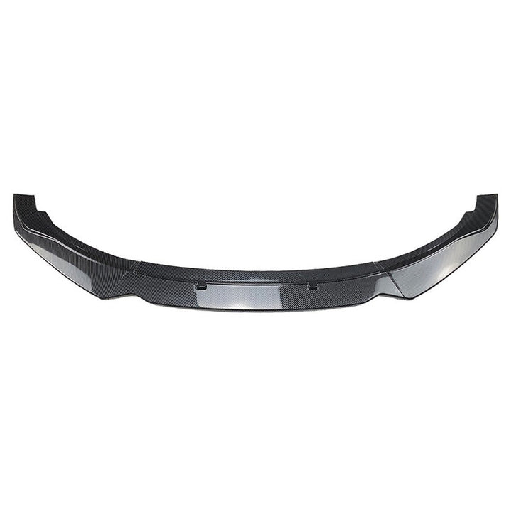 Car Craft Compatible With Bmw 1 Series F20 2015-2019 Front Bumper Lip Splitter Skirts Carbon Fiber Look Zst-323 Cf