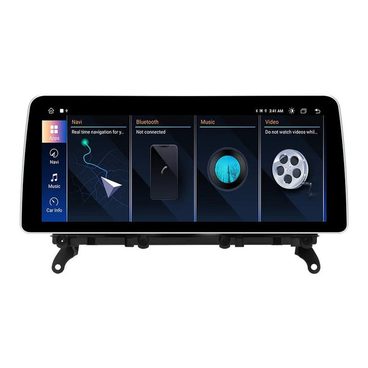 Car Craft Compatible With Bmw X3 X4 F25 F26 2010-2017 Android Multimedia Infotainment Touchscreen Dvd Player Wireless Carplay Android Auto 4gb +64gb 12.3 Inch Nbt