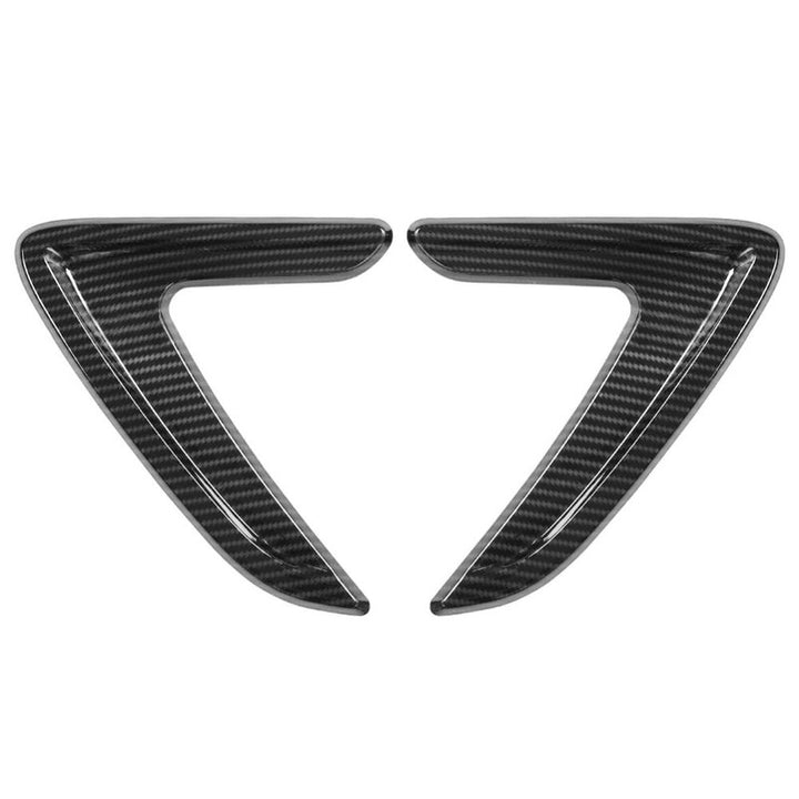 Car Craft Compatible With Bmw 3 Series F30 F80 2012-2018 Side Wing Air Flow Fender Grill Outlet Intake Vent Trim Carbon Fiber Look